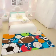 GENERICO - ALFOMBRA INFANTIL 120X170CM BALONES TF