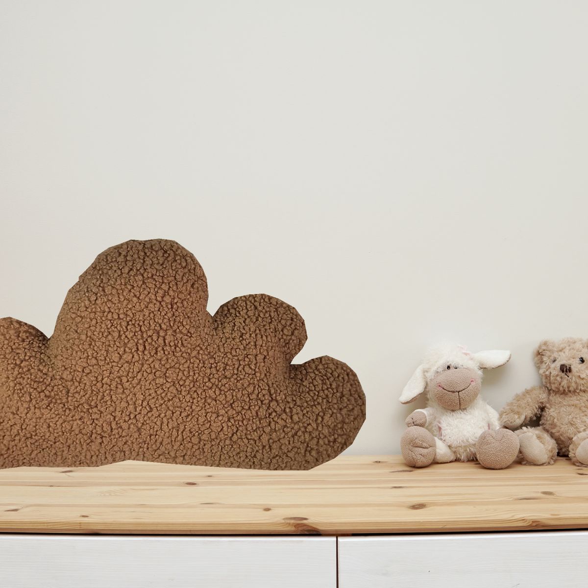 DECORACION CREATIVA - Cojin Infantil  Bebe - diseño Nube Caramelo