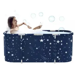 ATLAS - Bañera Plegable Portátil Adultos Y Niños 120×60cm