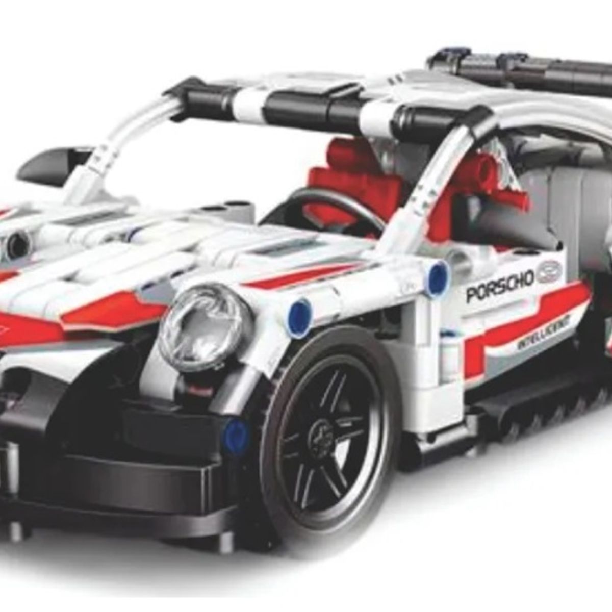 GENERICO - Auto armable 446 bloques, rompecabeza pull back