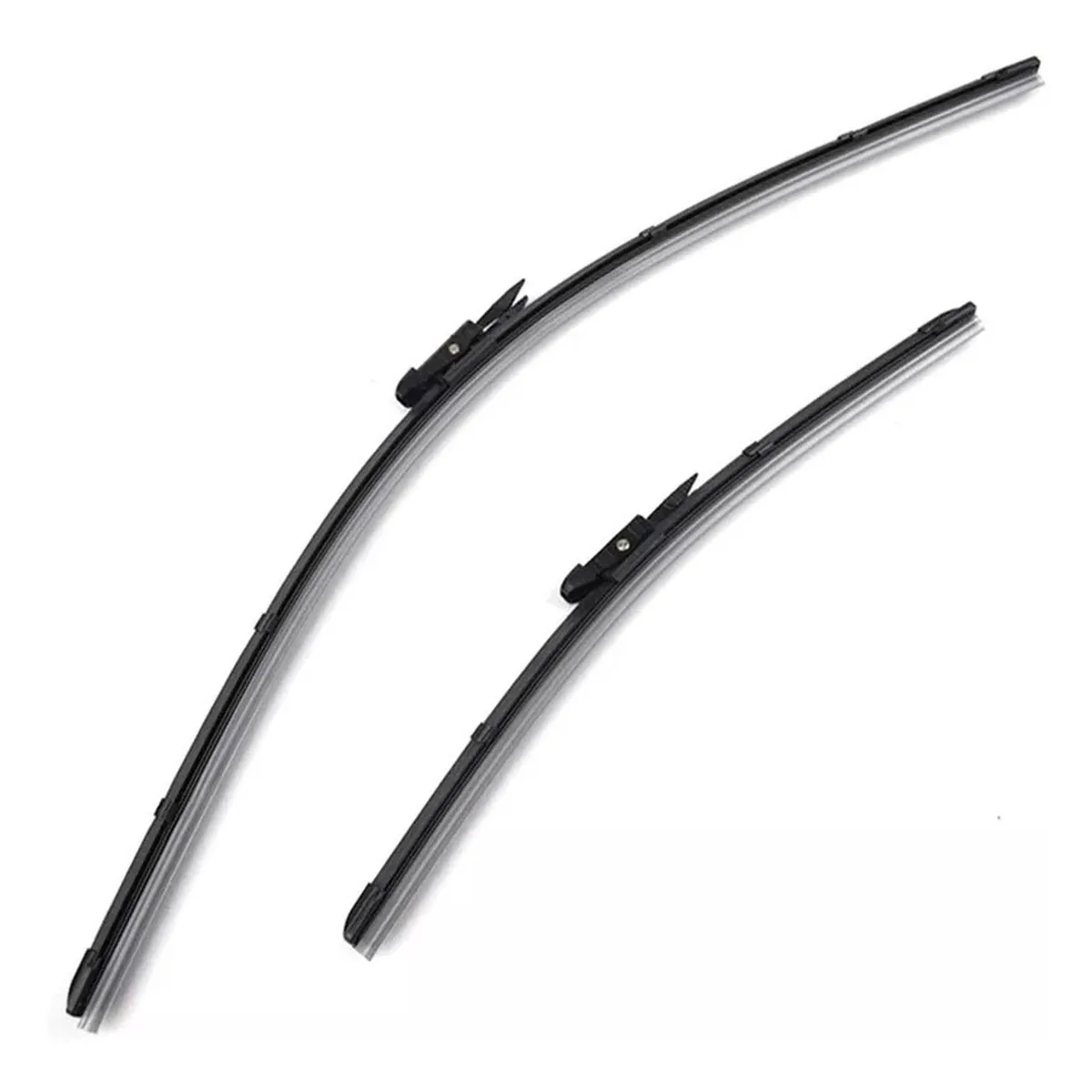 GENERICO - 3 Plumillas Limpiaparabrisas Nissan Qashqai J10 / No Chino