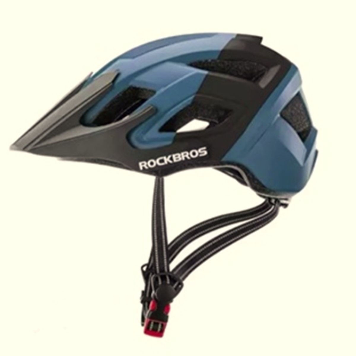 ROCKBROS - Casco Ciclismo Rockbros TS-39BB Azul y Negro