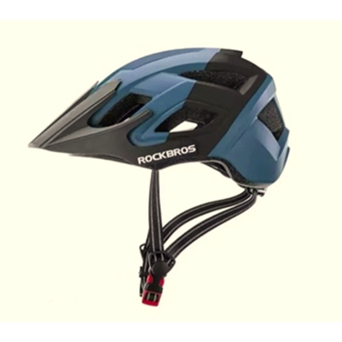 ROCKBROS - Casco Ciclismo Rockbros TS-39BB Azul y Negro