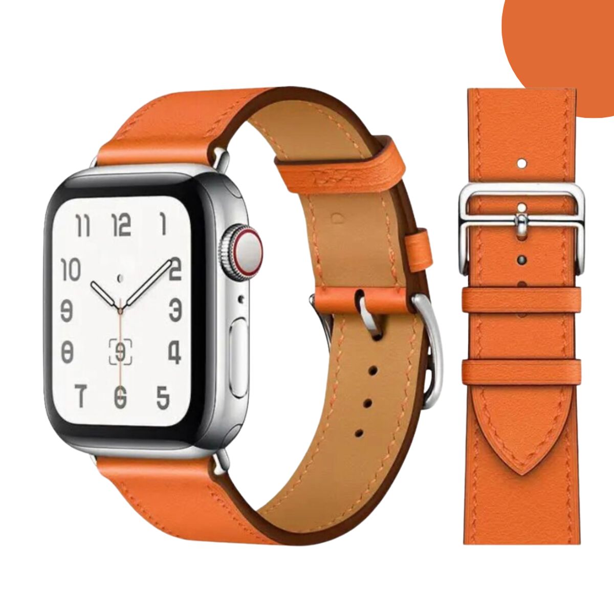 GENERICO - Correas De Cuero Premium para Apple Watch 38-40-41mm