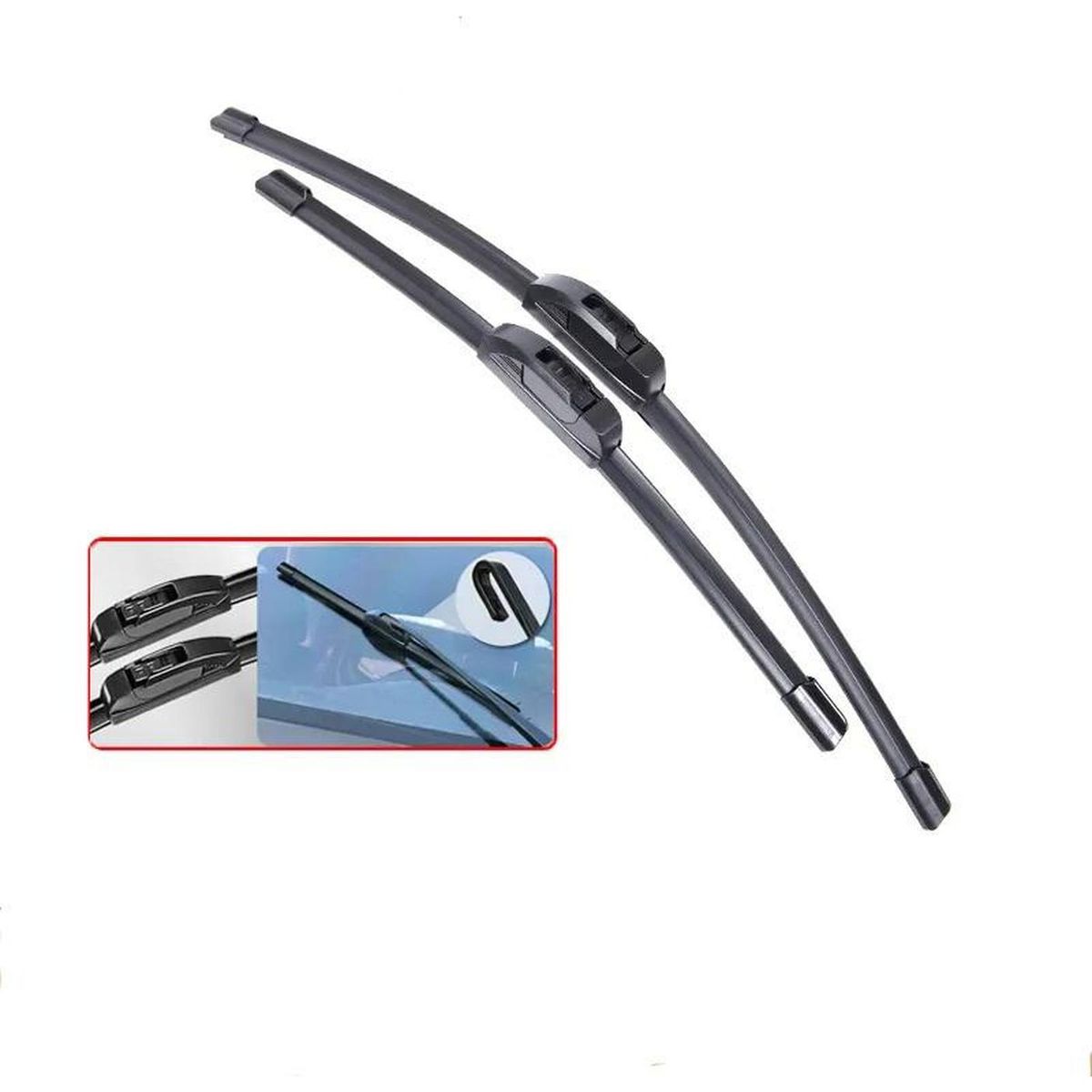 GENERICO - Juego Plumillas Limpiaparabrisas Changan Hunter Original