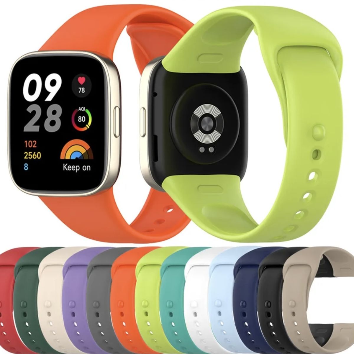 GENERICO - Correas Silicona Compatible Con Redmi Watch 3