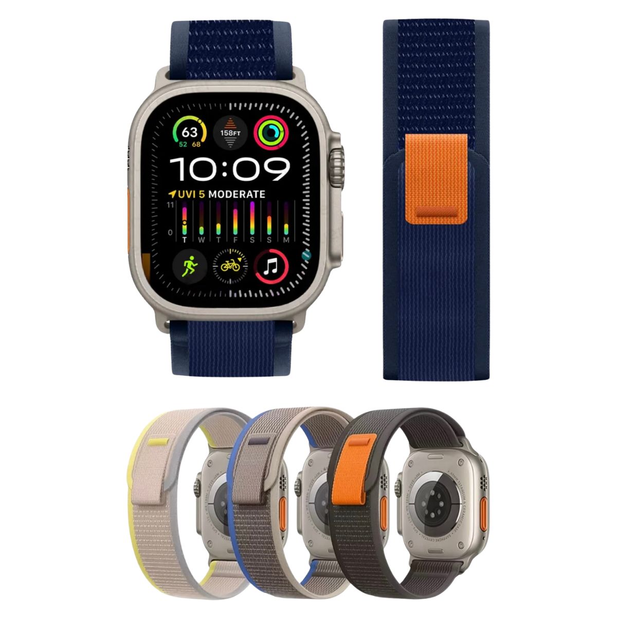 GENERICO - Correas Para Apple Watch Trail Loop 42-44-45-49mm