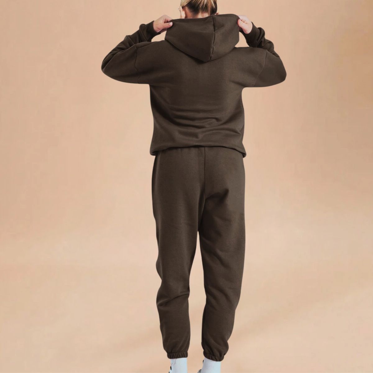 DESIGNERS - Conjunto Deportivo Mujer Buzo Polerón Con Capucha Algodon