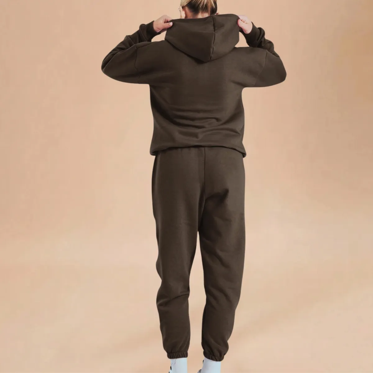 DESIGNERS - Conjunto Deportivo Mujer Buzo Polerón Con Capucha Algodon