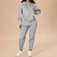 Conjunto Deportivo Mujer Buzo Polerón Con Capucha Algodon