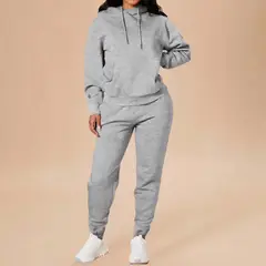DESIGNERS - Conjunto Deportivo Mujer Buzo Polerón Con Capucha Algodon
