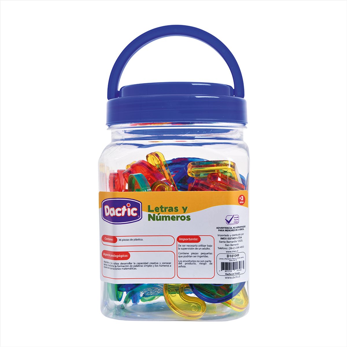 GENERICO - Letras-número Plástico