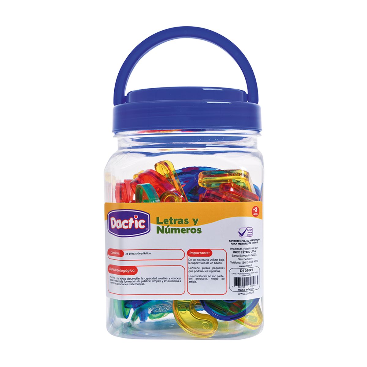 GENERICO - Letras-número Plástico