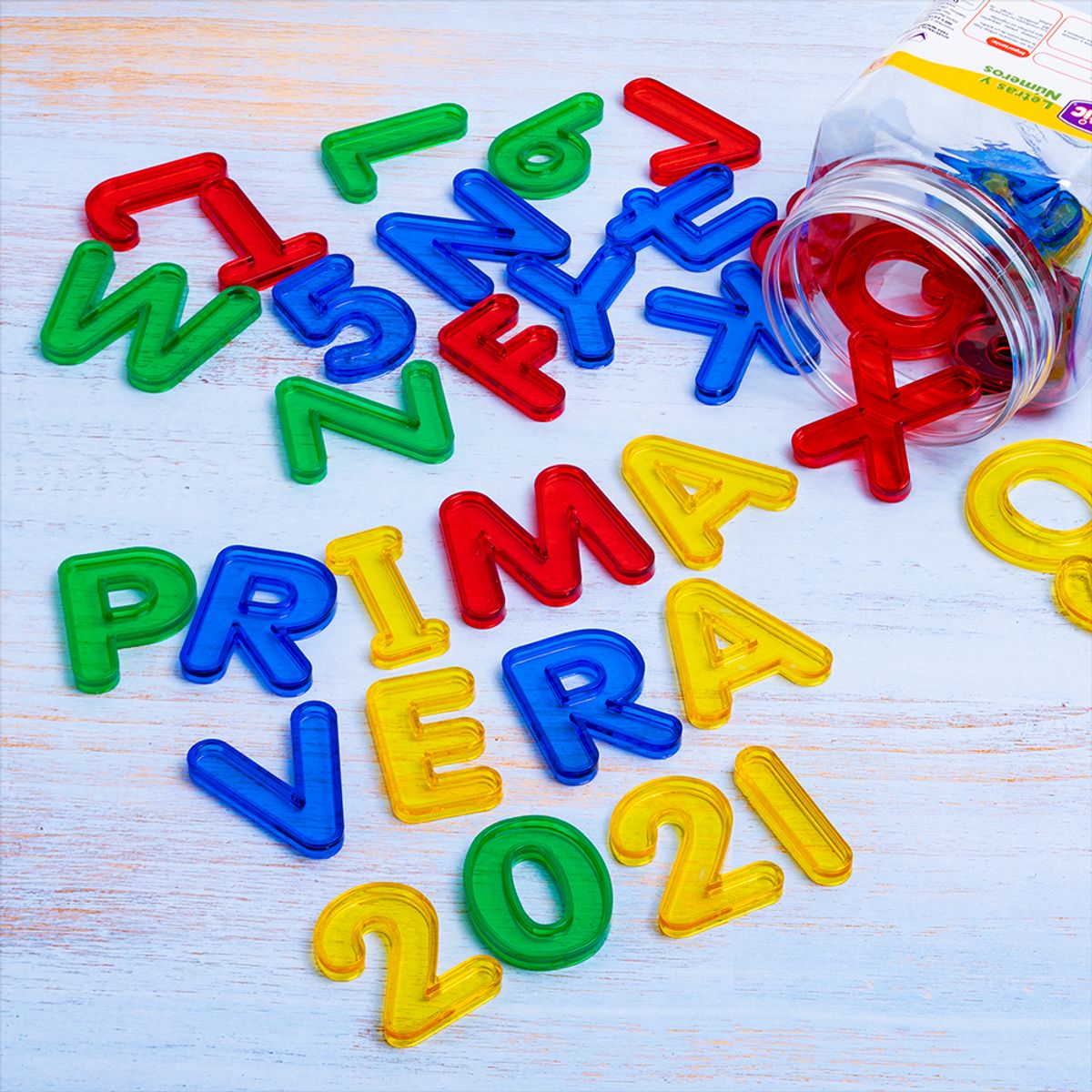 GENERICO - Letras-número Plástico