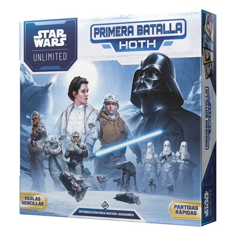FANTASY FLIGHT GAMES - Star Wars Unlimited Hoth Primera Batalla