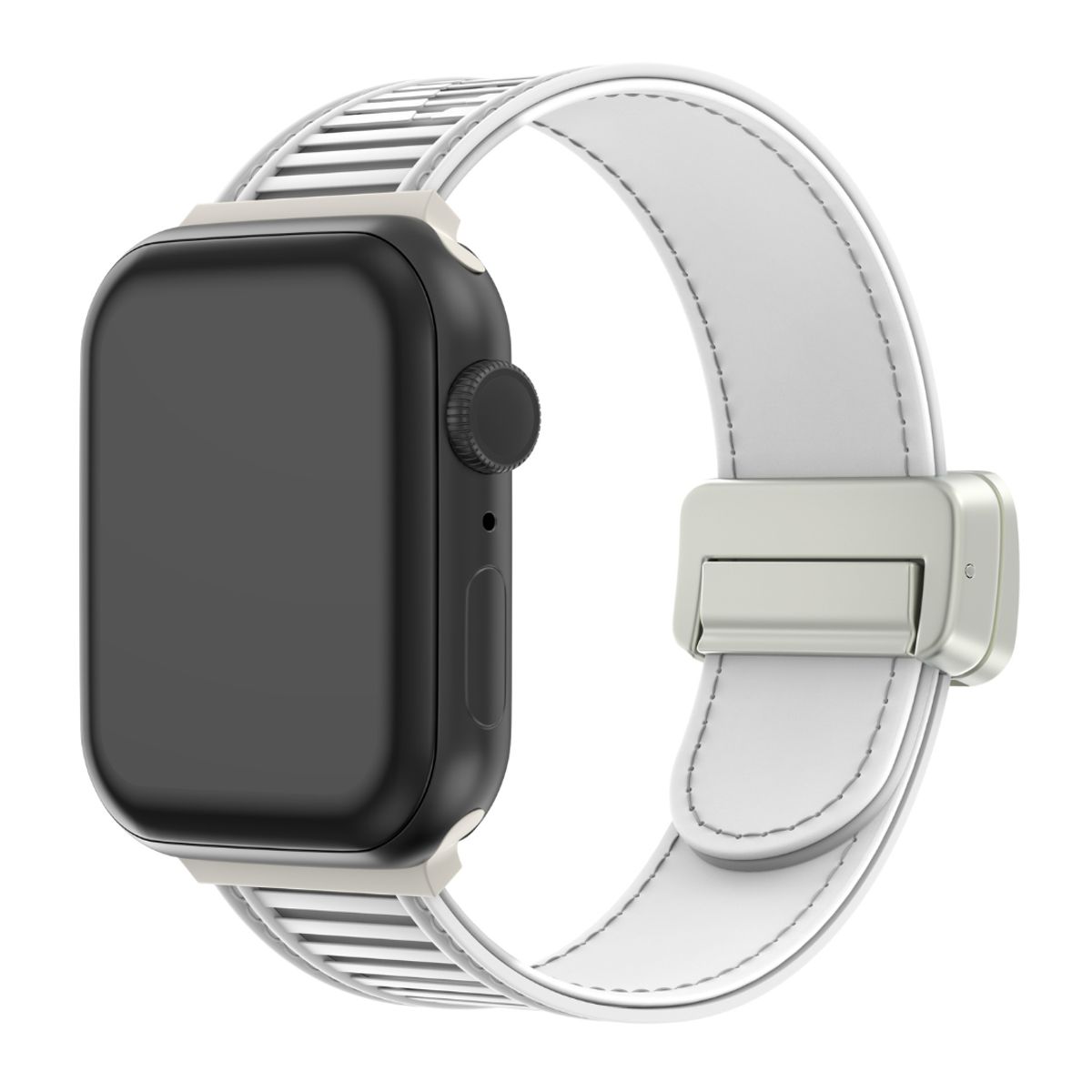 GENERICO - Correas Diseño Silicona Dualflex Para Apple Watch 38-40-41mm