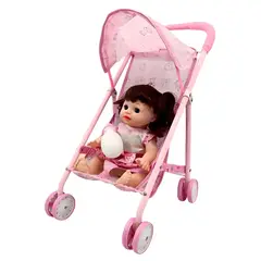 GENERICO - Coche De Juguete Con Muñeca Incluida Para Niñas Rosa