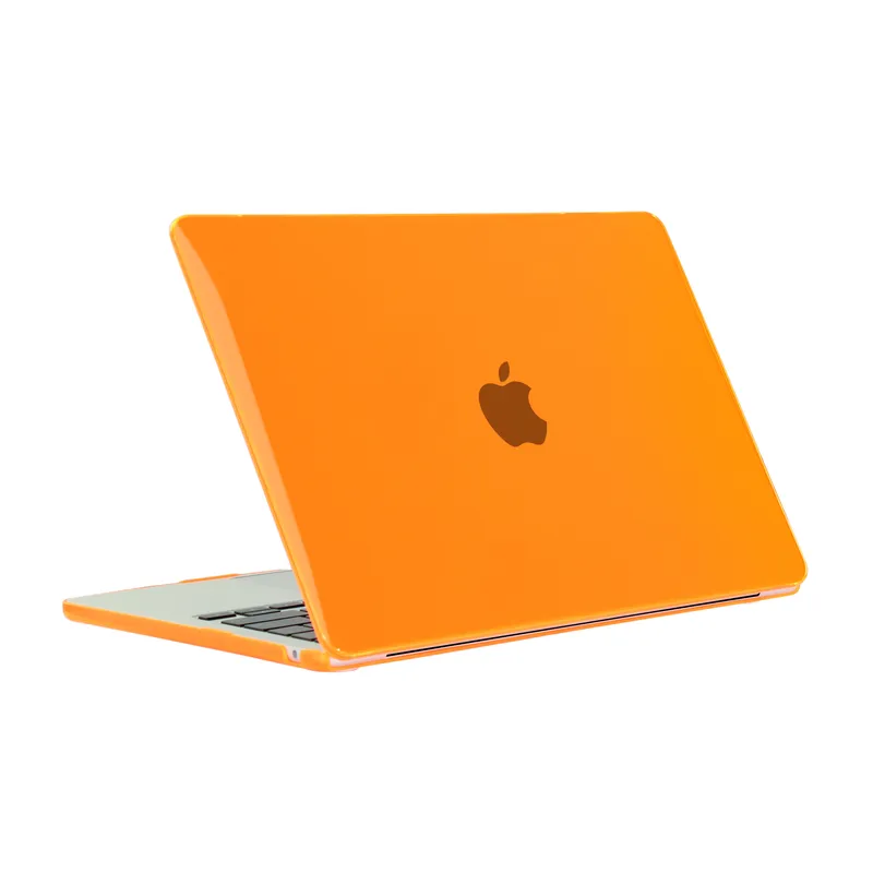 GENERICO - Carcasa para Macbook new Pro 16 (A2141) Naranjo Clear