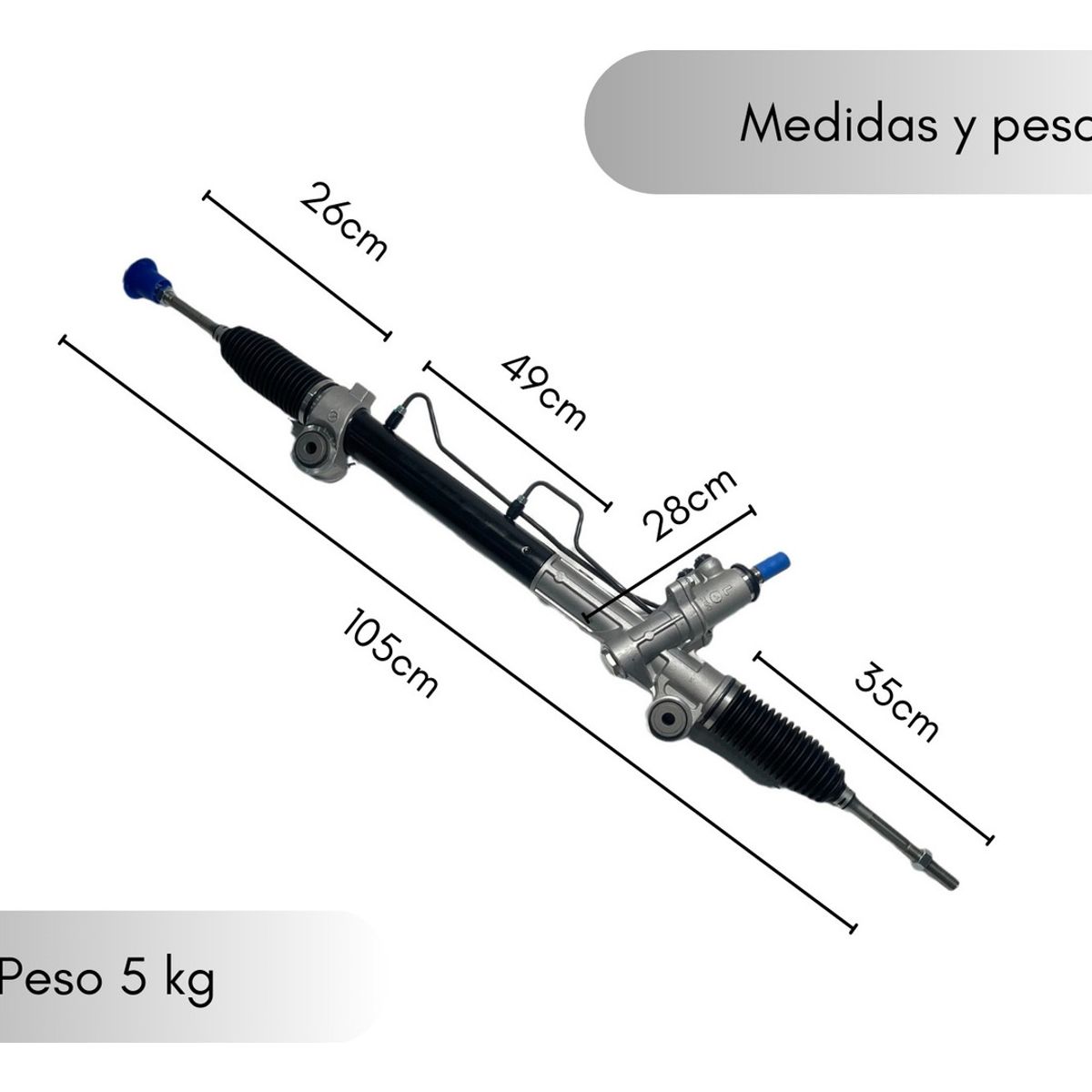 AUDOTO - Cremallera Direccion Hidraulica Chevrolet Sail 2011-2017
