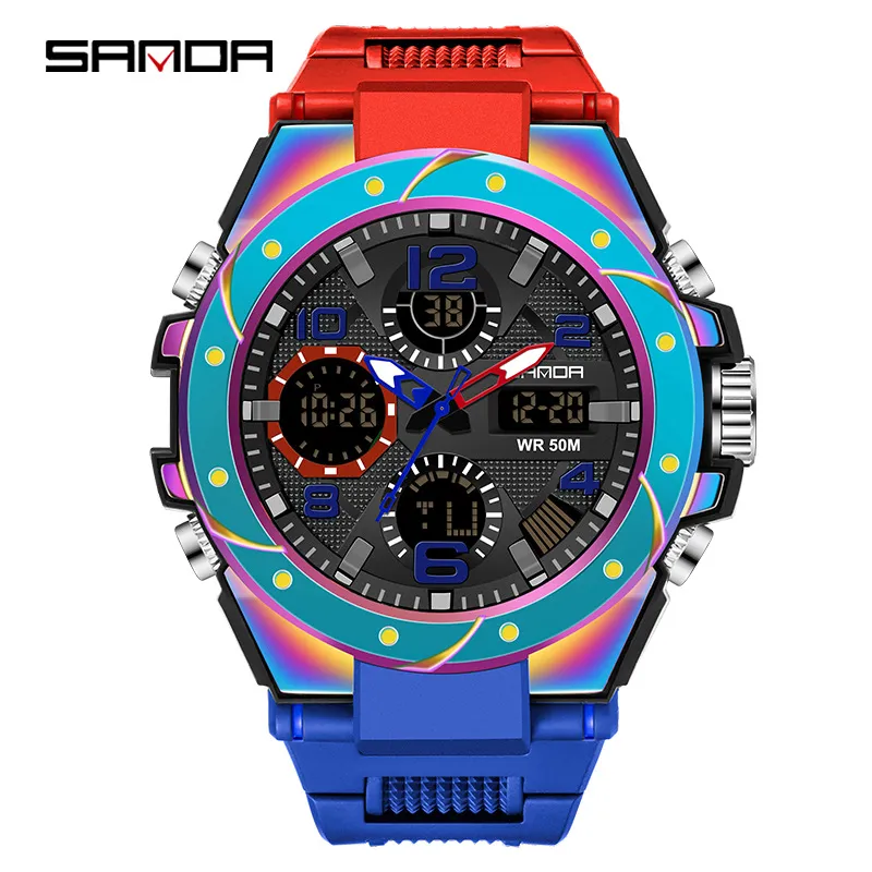 BLWOENS - Relojes masculinos de moda - Azul