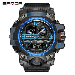 BLWOENS - Relojes masculinos de moda - Azul