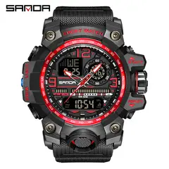 BLWOENS - Relojes masculinos de moda - Rojo