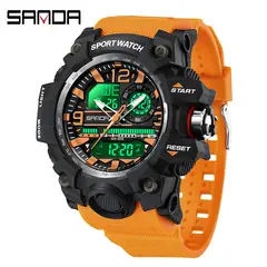 BLWOENS - Relojes masculinos de moda - Naranja