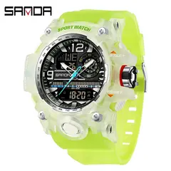 BLWOENS - Relojes masculinos de moda - Verde