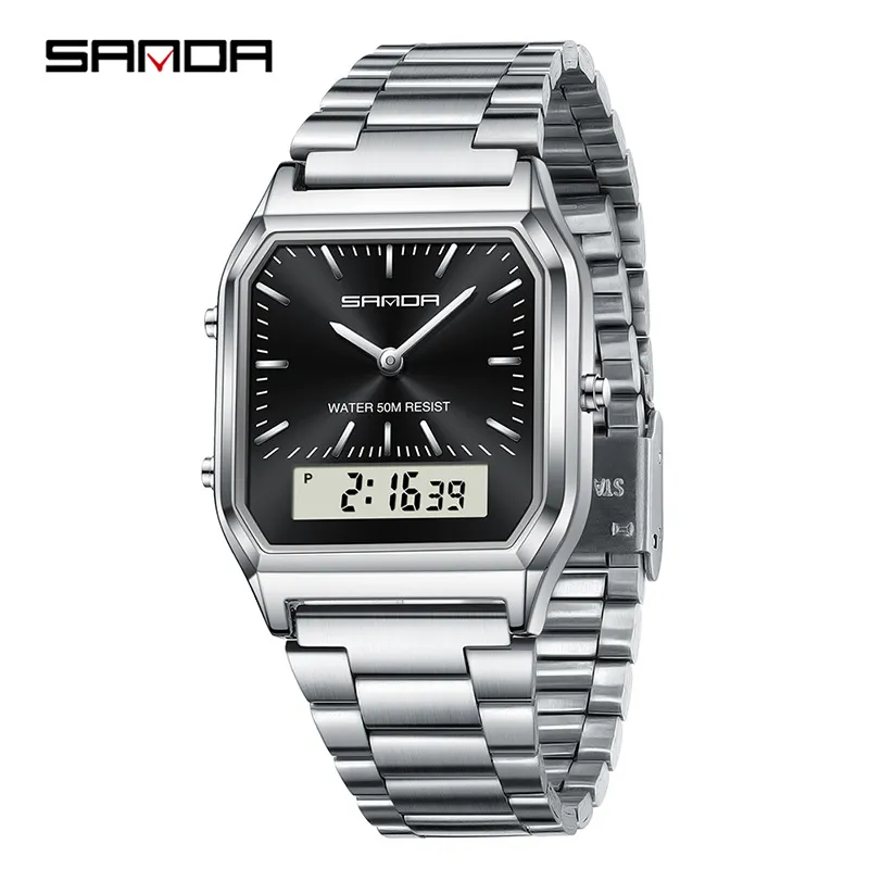 BLWOENS - Relojes masculinos de moda - Negro
