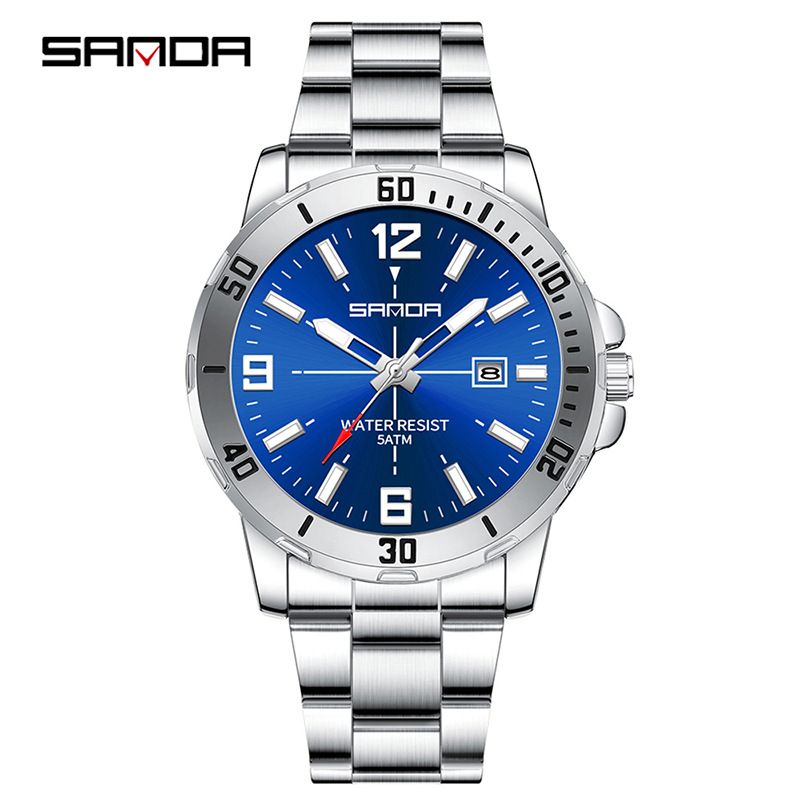 BLWOENS - Relojes masculinos de moda - Azul