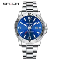 BLWOENS - Relojes masculinos de moda - Azul