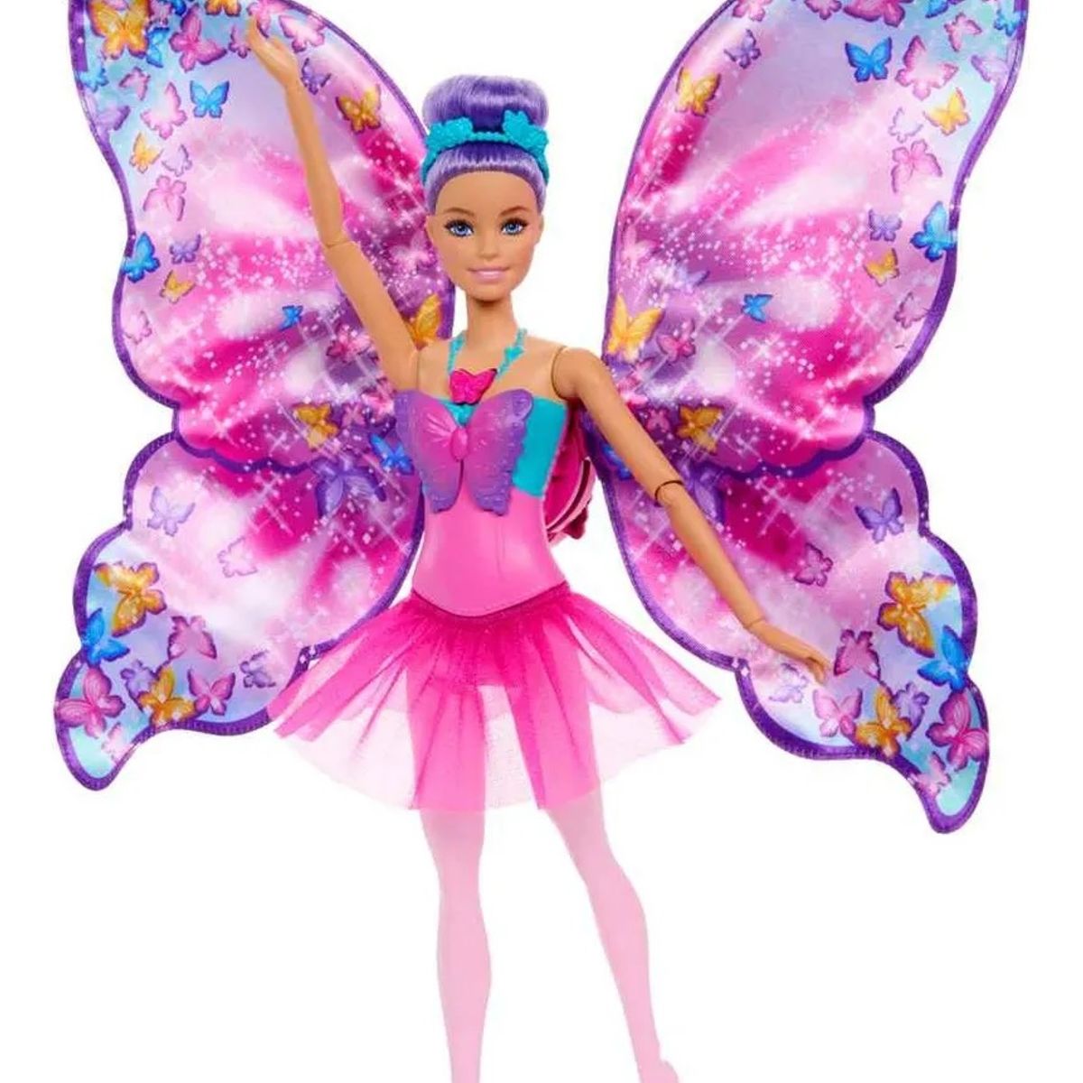 BARBIE - Muñeca Transformación Mágica - Barbie Mariposa