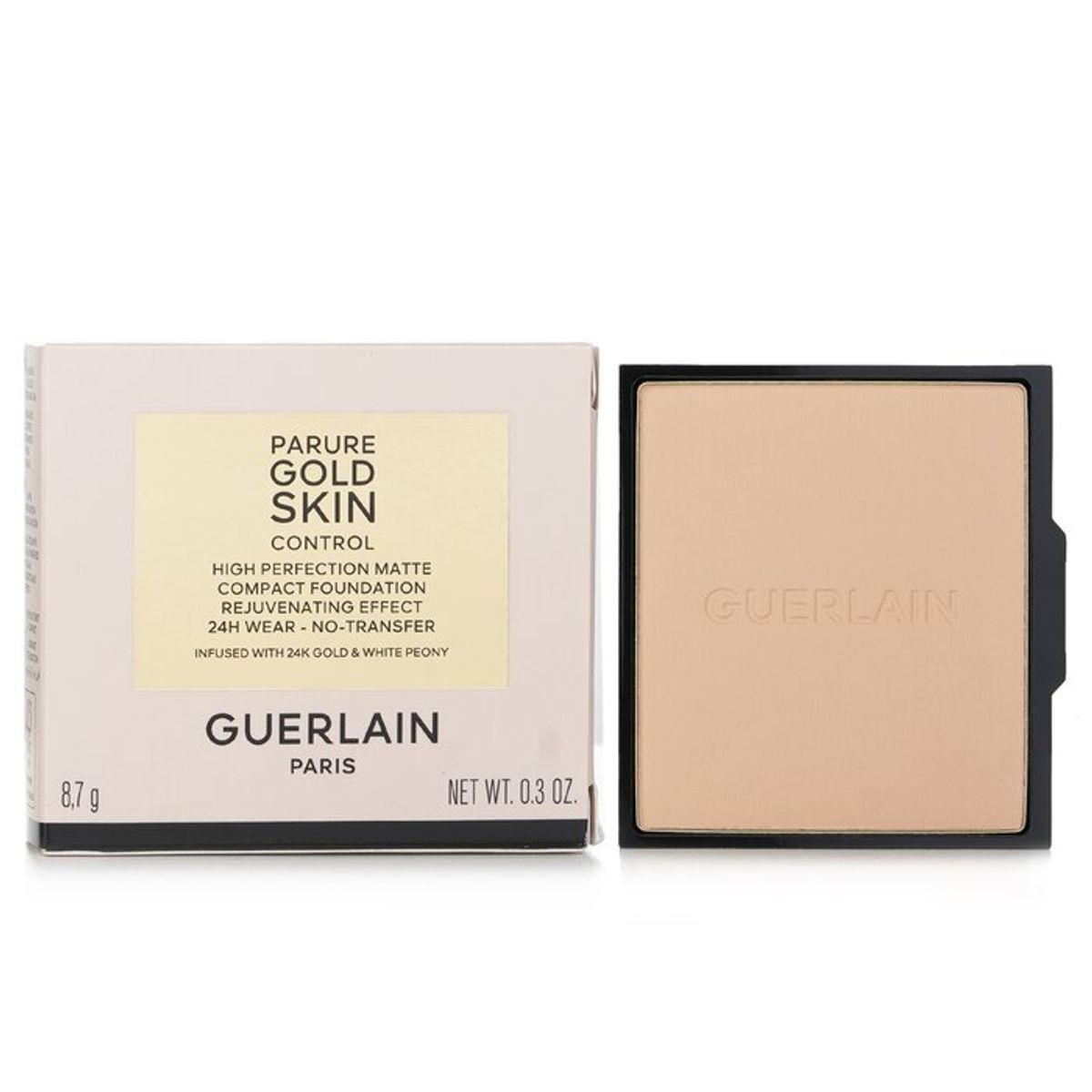 GUERLAIN - Base Compacta Parure Gold Skin Control Matte Refill - 2N 8.7g Guerlain