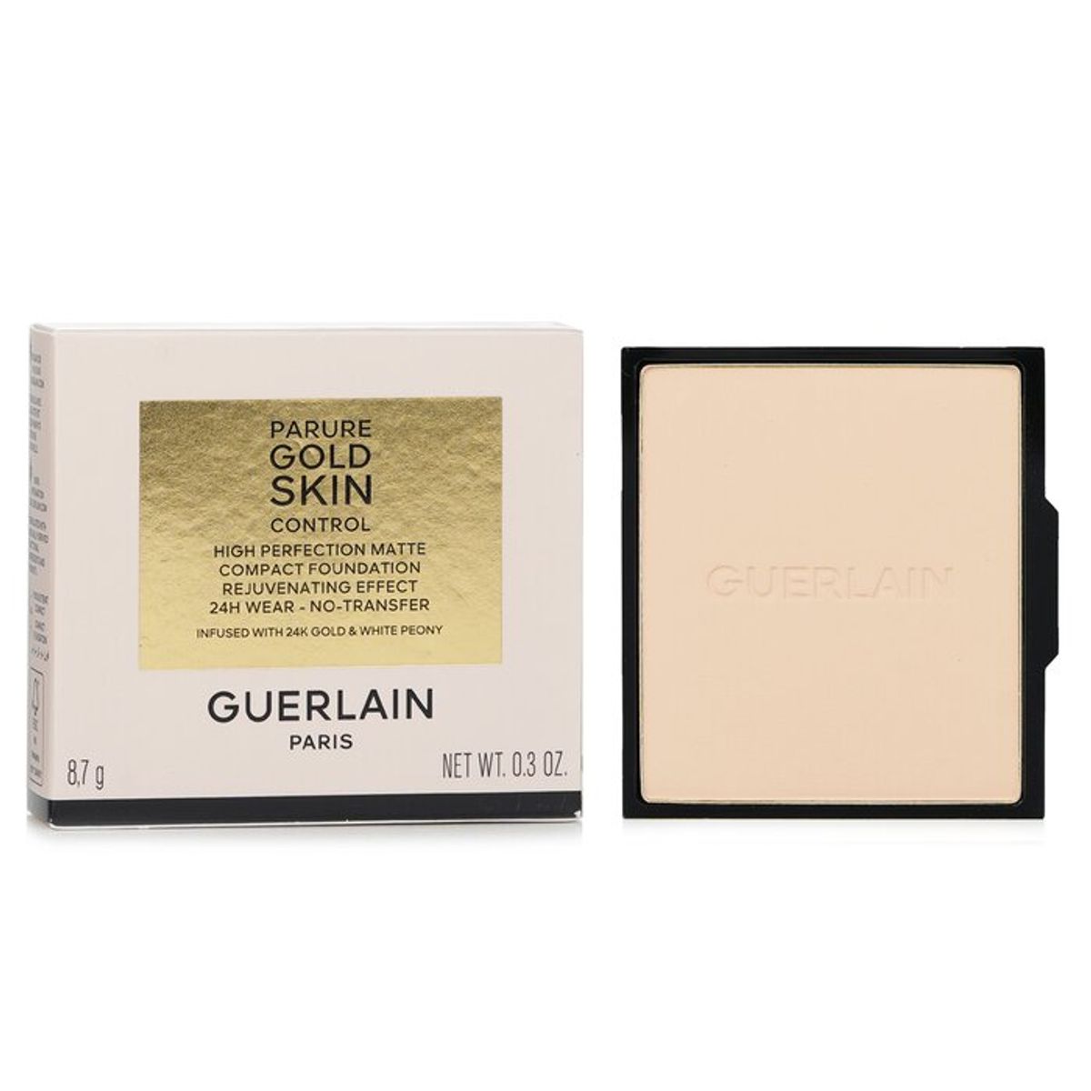 GUERLAIN - Base Compacta Parure Gold Skin Control Matte Refill - 0N Neutral 8.7g Guerlain