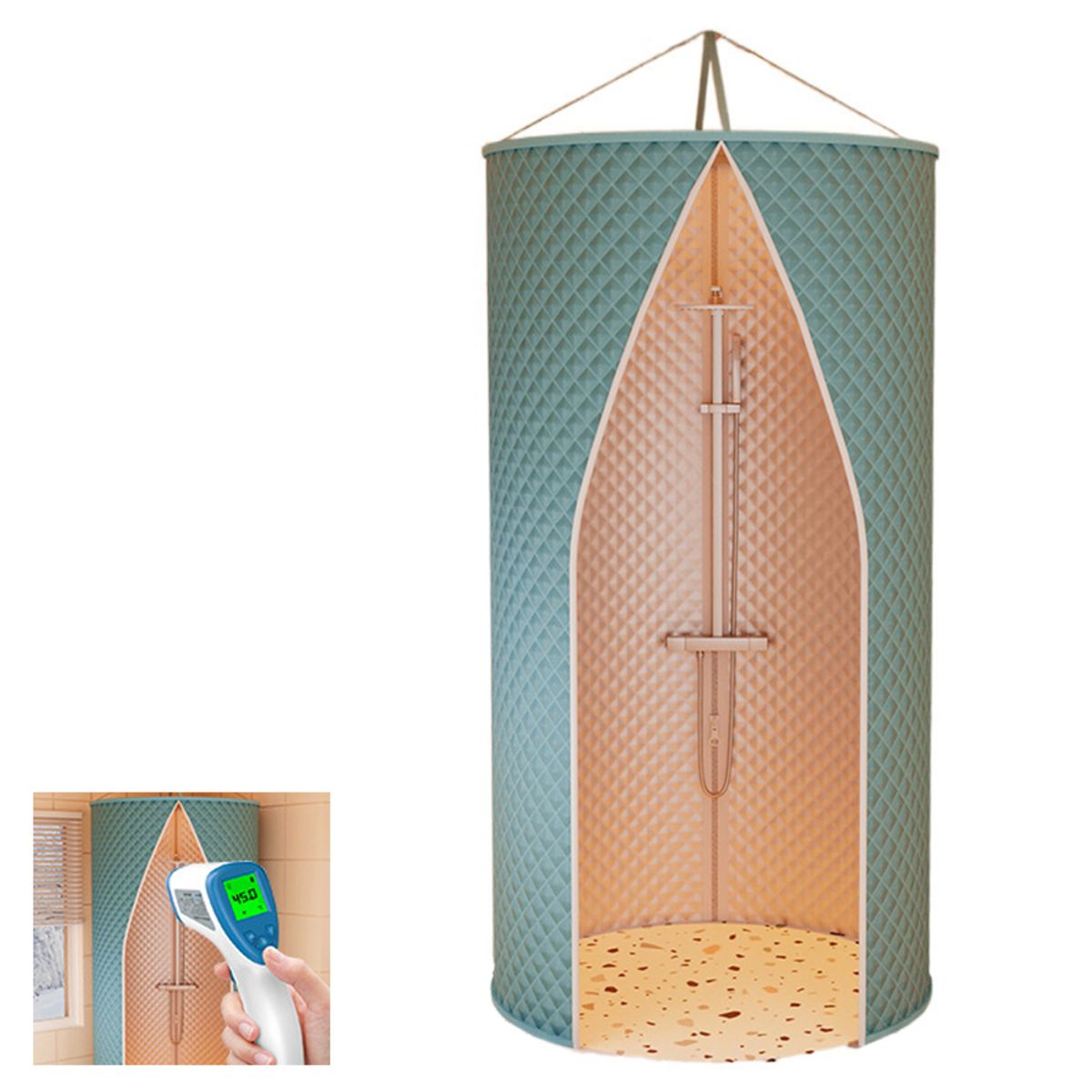 ATURE - Funda De Baño Aislado Impermeable Y De Algodón