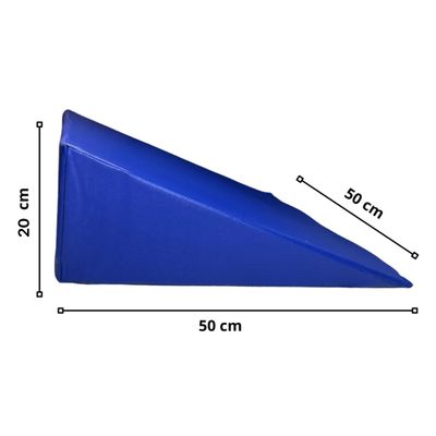 Imagen 2 del producto 20° Almohada De Cuña Rehabilitación Postura Terapeutica Azul