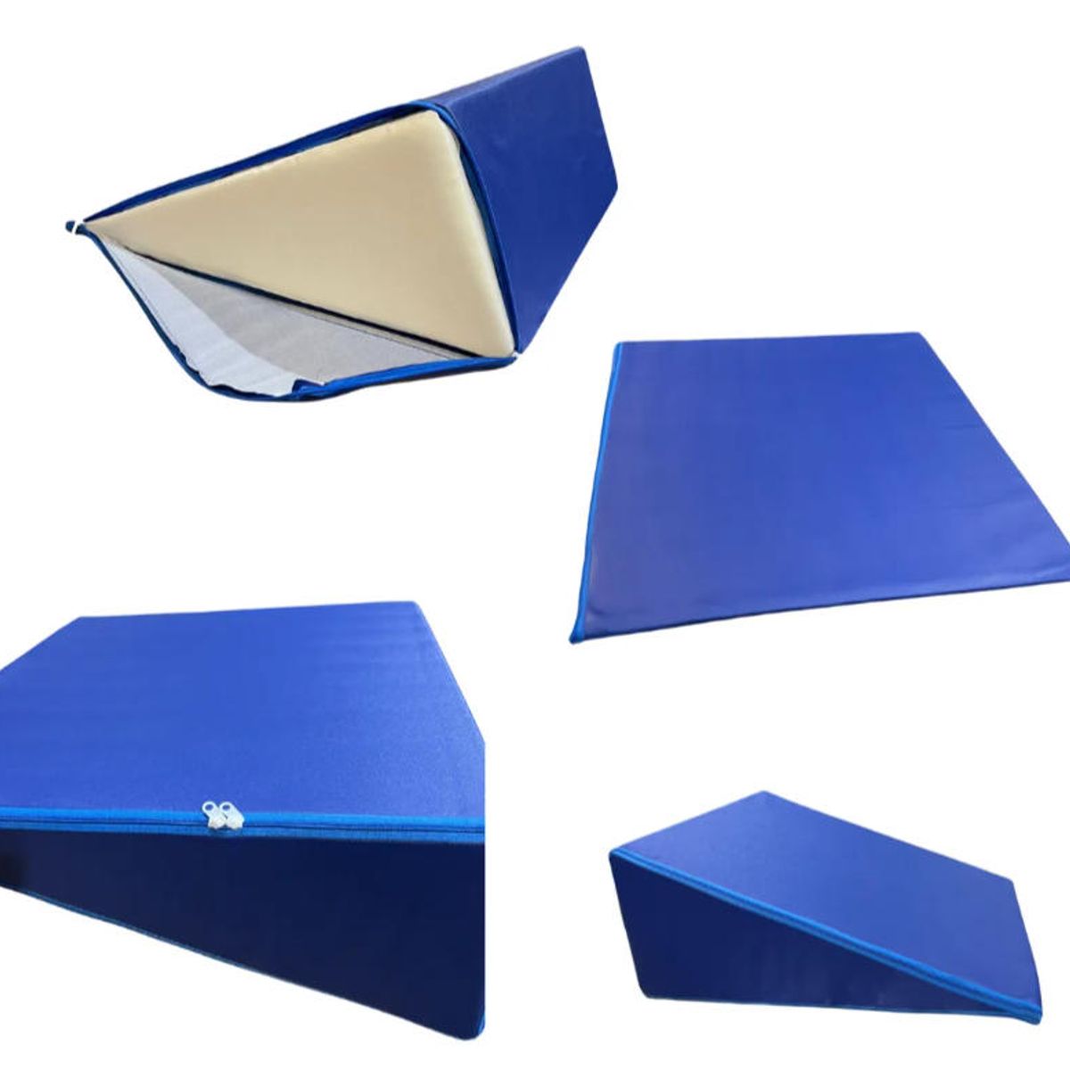 ATURE - Almohada De Cuña Rehabilitación Postura Terapeutica 30° Azul