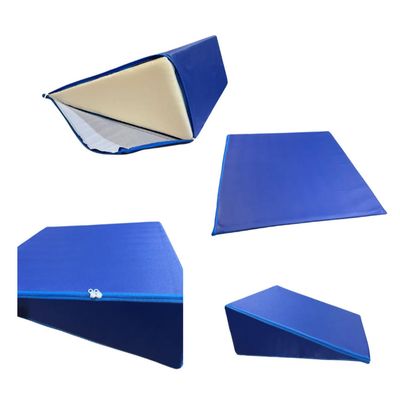 Imagen 2 del producto Almohada De Cuña Rehabilitación Postura Terapeutica 30° Azul