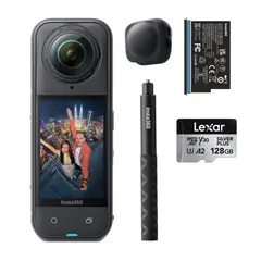 INSTA 360 - Cámara Insta360 X5 Paquete de principiante 8K de 360°