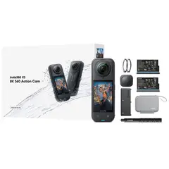 INSTA 360 - Cámara Insta360 X5 Paquete básico 8K de 360°