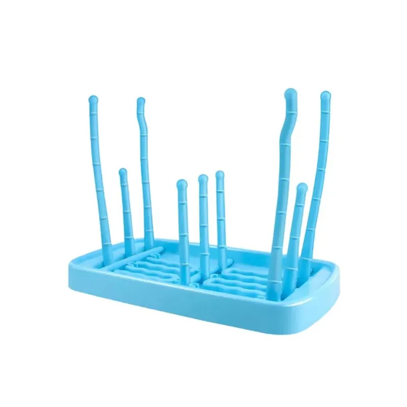 GENERICO - Escurridor De Biberones Organizador Plegable Azul