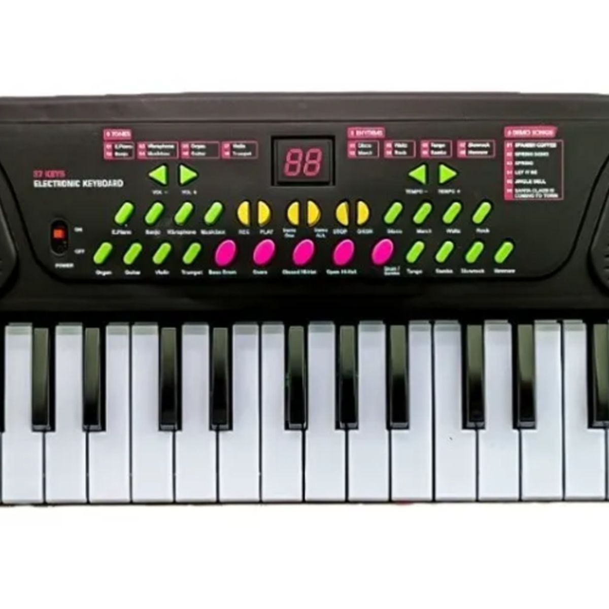 GENERICO - Teclado Piano Musical Electrónico Para Niños Con Micrófono