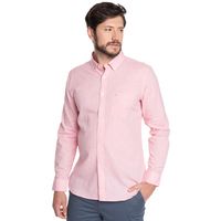 CAMISA HOMBRE CASUAL MANGA LARGA LINO BOLONIA -