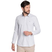 CAMISA HOMBRE CASUAL MANGA LARGA TREVIRA ESTAMPADA SEVILLA