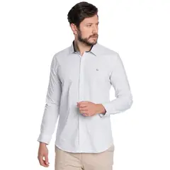 POTROS - CAMISA HOMBRE CASUAL MANGA LARGA TREVIRA ESTAMPADA SEVILLA