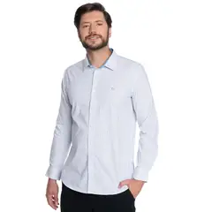 POTROS - CAMISA HOMBRE CASUAL MANGA LARGA TREVIRA ESTAMPADA SEVILLA