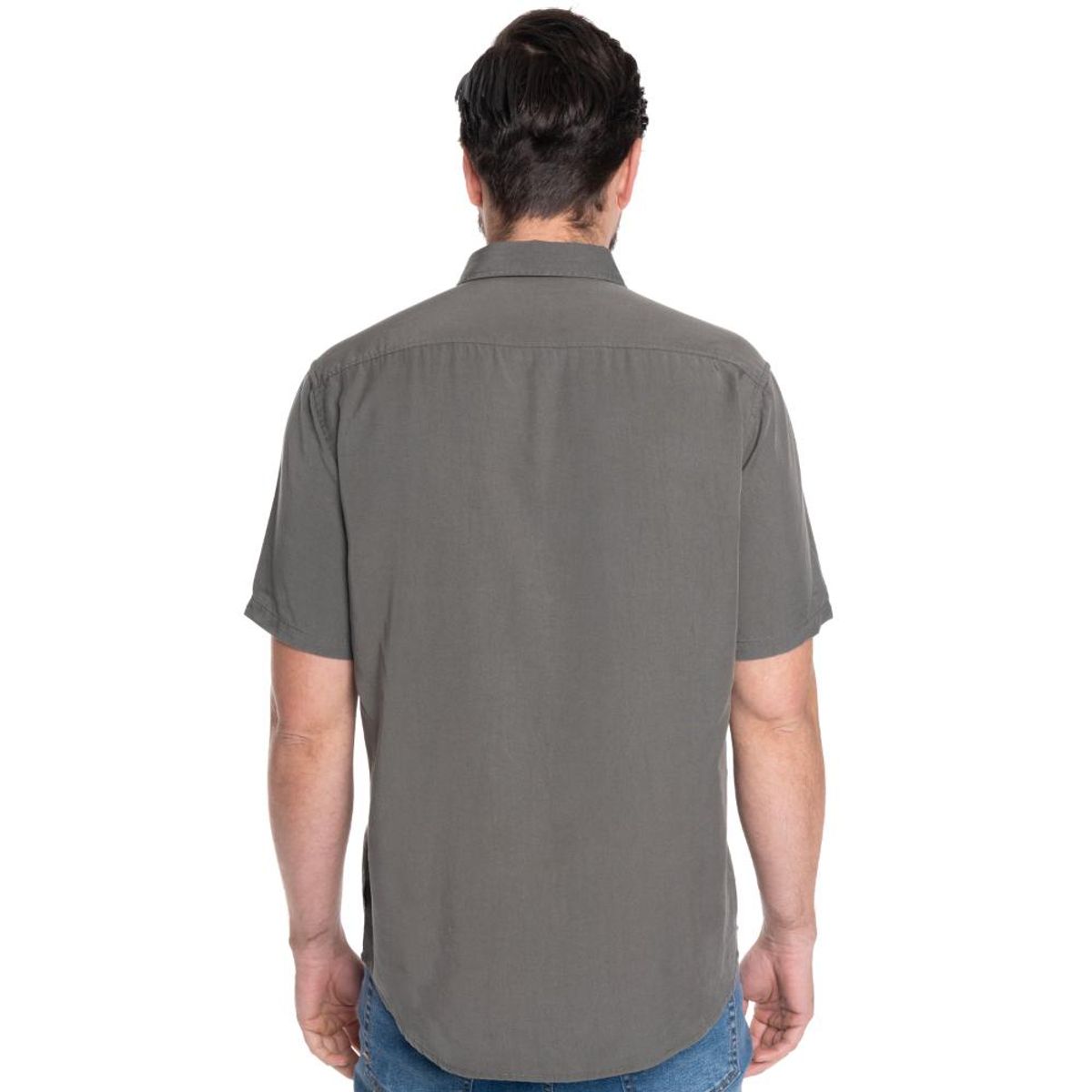 POTROS - CAMISA HOMBRE MANGA CORTA LYOCELL LISA SANTIAGO - POTROS