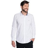 CAMISA HOMBRE CASUAL MANGA LARGA TREVIRA ESTAMPADA SEVILLA