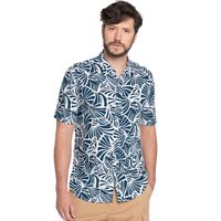 CAMISA HOMBRE MANGA CORTA VISCOSA ESTAMPADA MALLORCA -