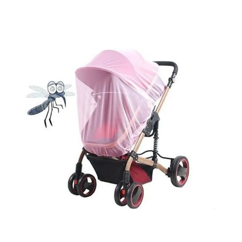 GENERICO - Malla Mosquitero Para Coche Bebe Universal Anti Mosquito